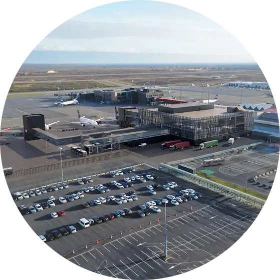 The expanding airport