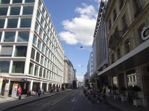 Rue du Rhone - Geneva
